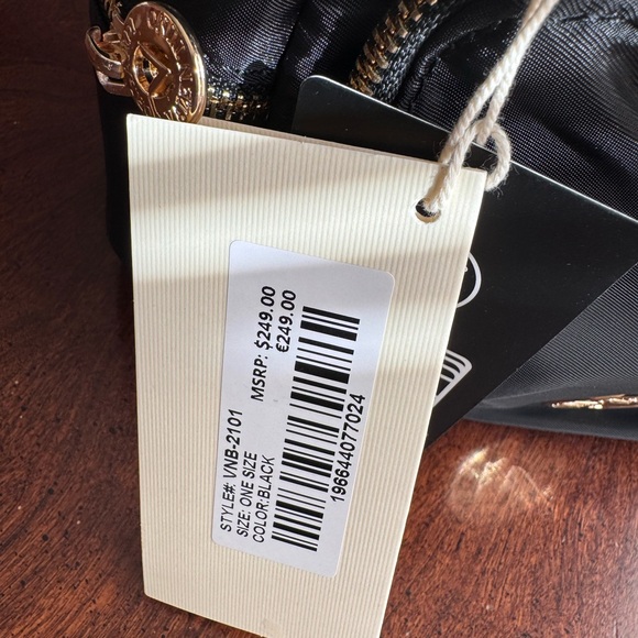 Valentino Orlandi Vegan Leather Stylish Backpack with pouch! - Picture 5 of 15